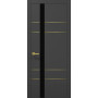 Двері Папа Карло Plato PL-10 з чорною ABC кромкою