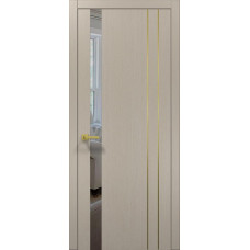 Двері Папа Карло Plato PL-22 з золотою ABC кромкою