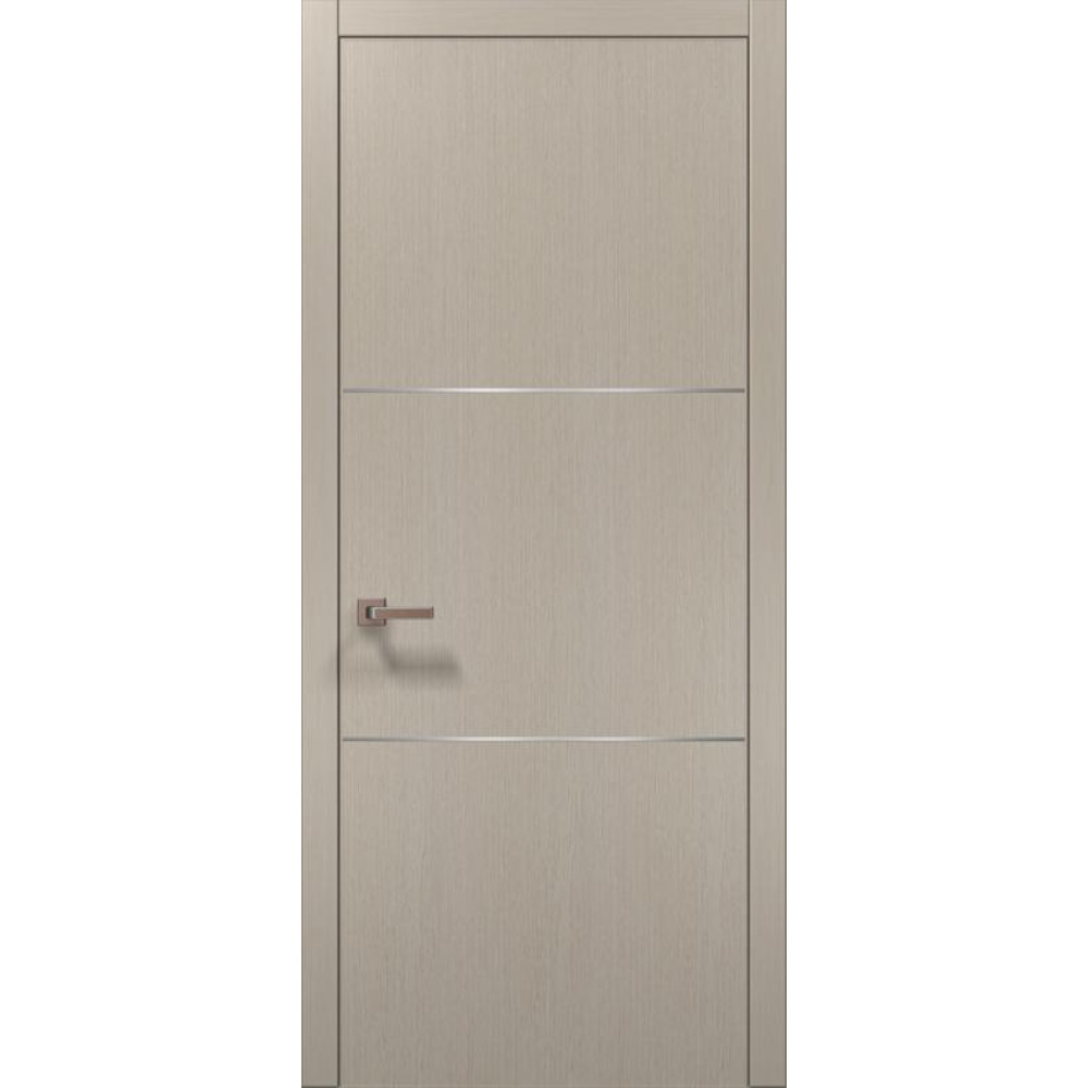 Двері Папа Карло Plato PL-23 з чорною ABC кромкою