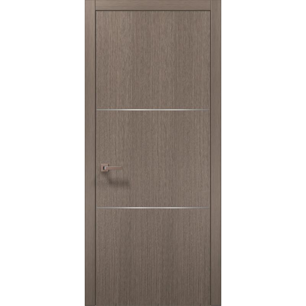 Двері Папа Карло Plato PL-23 з чорною ABC кромкою