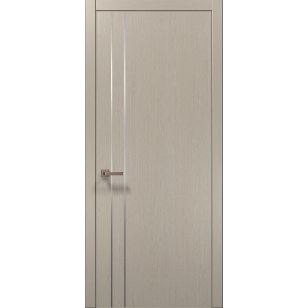 Двері Папа Карло Plato PL-24 з чорною ABC кромкою