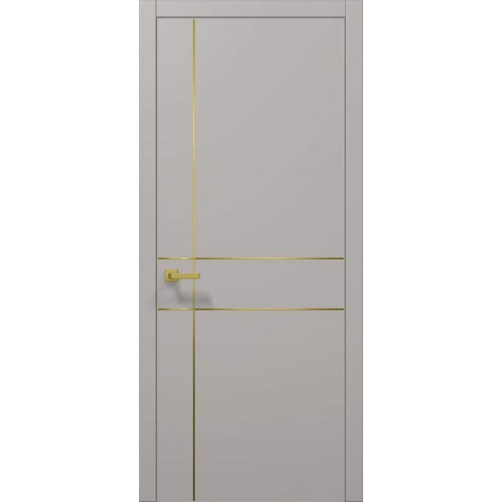 Двері Папа Карло Plato PL-30 з золотою ABC кромкою