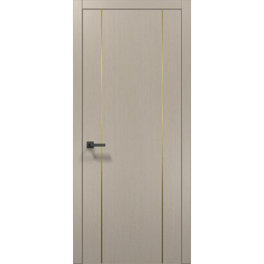 Двері Папа Карло Plato PL-32 з золотою ABC кромкою