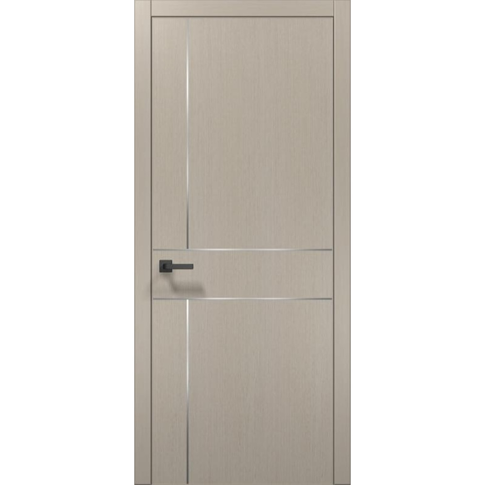 Двері Папа Карло Plato PL-33 з чорною ABC кромкою