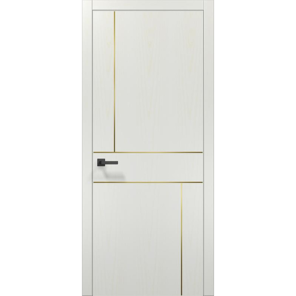 Двері Папа Карло Plato PL-34 з золотою ABC кромкою