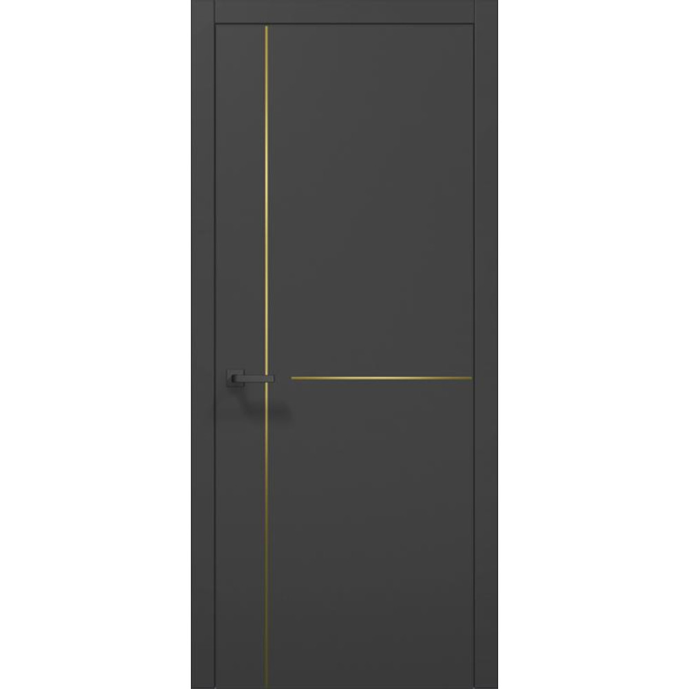 Двері Папа Карло Plato PL-36 з золотою ABC кромкою