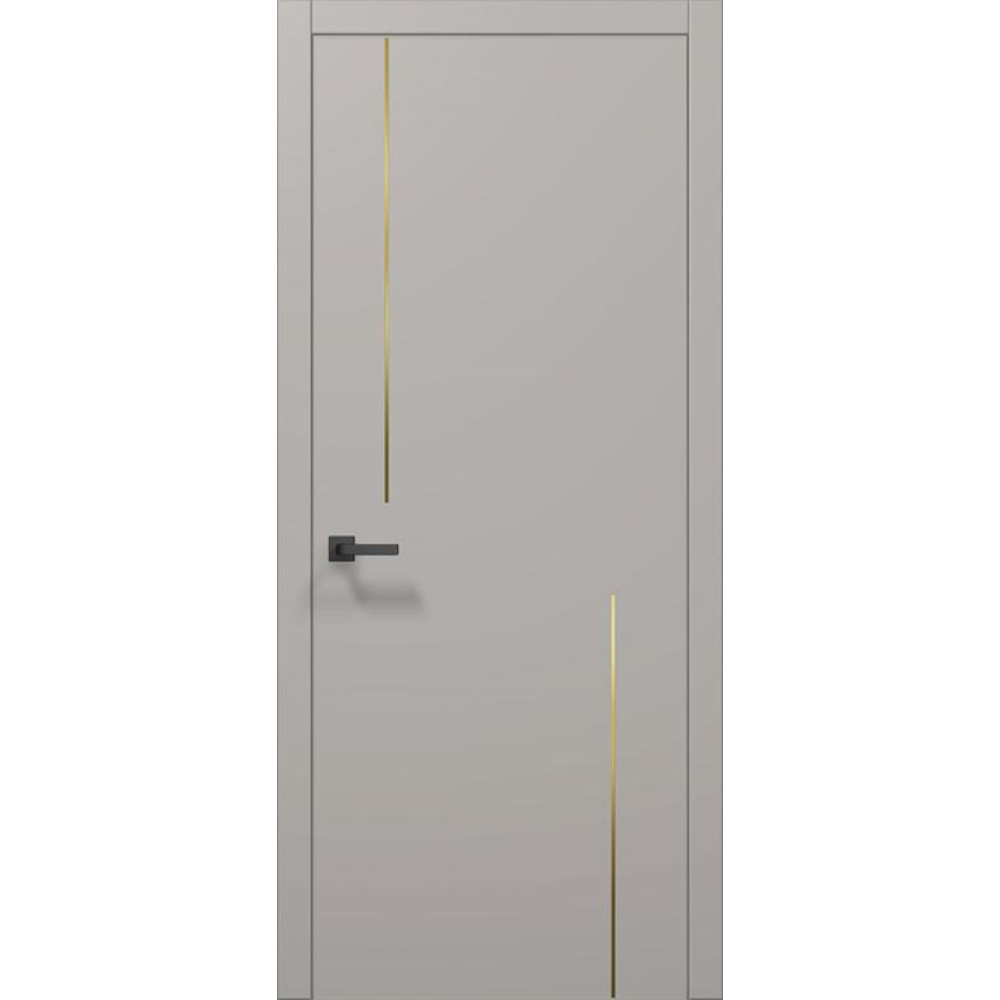 Двері Папа Карло Plato PL-39 з чорною ABC кромкою