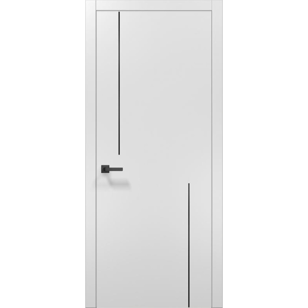Двері Папа Карло Plato PL-39 з чорною ABC кромкою
