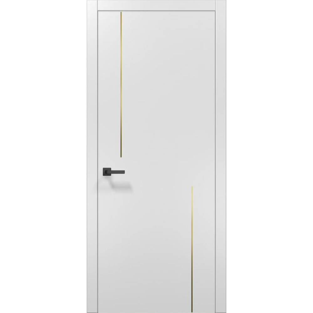 Двері Папа Карло Plato PL-39 з чорною ABC кромкою