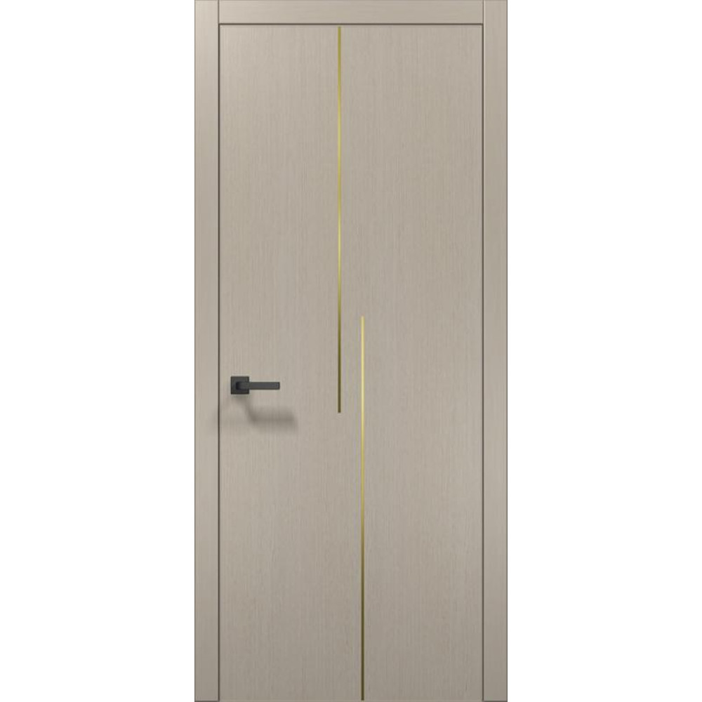 Двері Папа Карло Plato PL-40 з чорною ABC кромкою