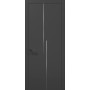 Двері Папа Карло Plato PL-40 з чорною ABC кромкою