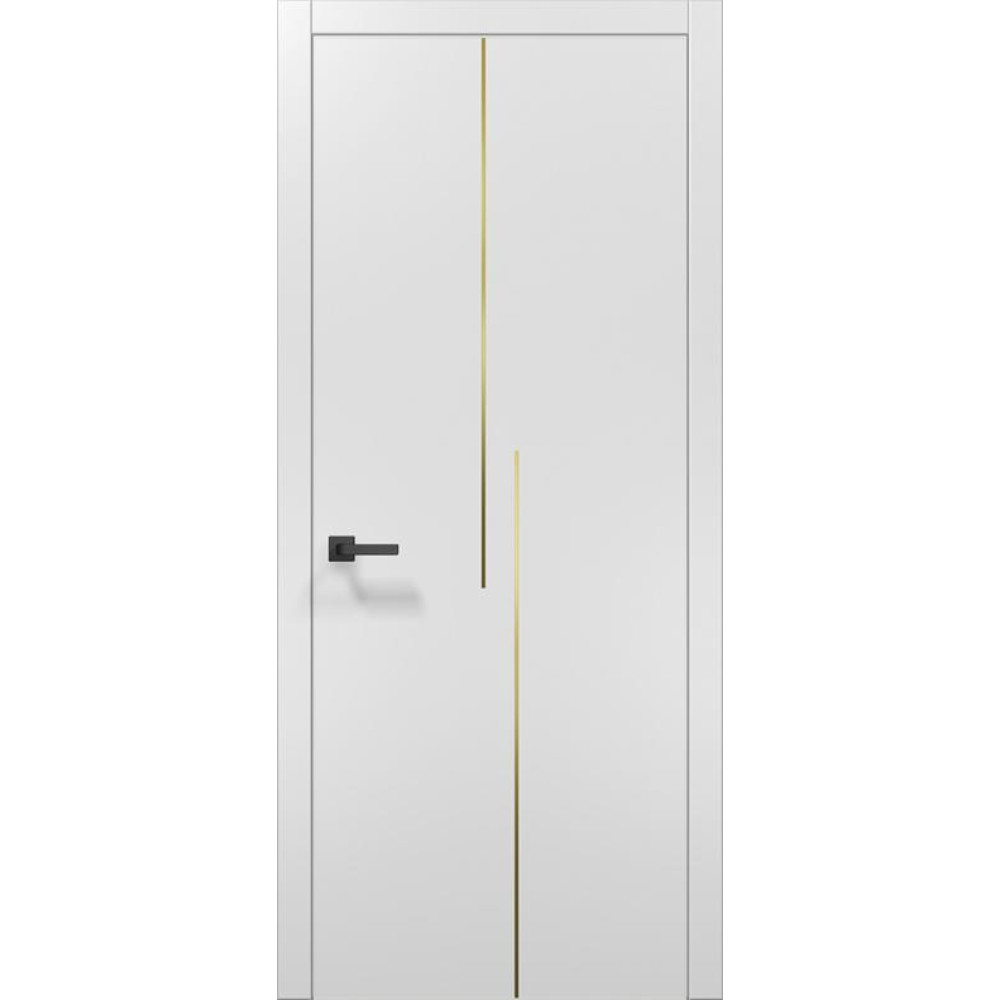 Двері Папа Карло Plato PL-40 з чорною ABC кромкою