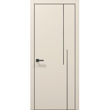 Двері Папа Карло Plato PL-41 Ч, кромка алюміній чорний