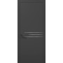 Двері Папа Карло Plato PL-43 з чорною ABC кромкою