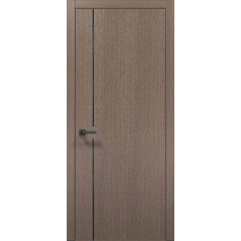 Двері Папа Карло Plato PL-44 з чорною ABC кромкою