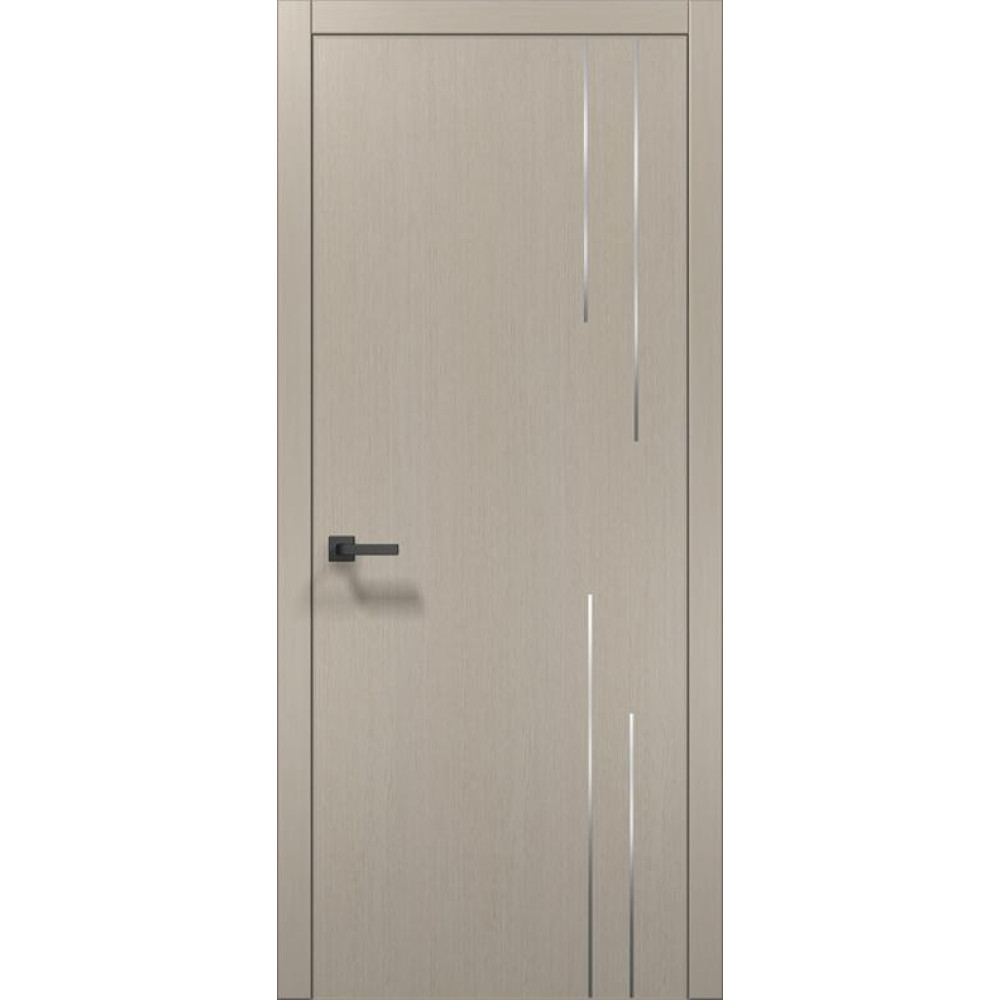Двері Папа Карло Plato PL-50 з чорною ABC кромкою