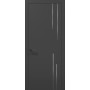Двері Папа Карло Plato PL-50 з чорною ABC кромкою