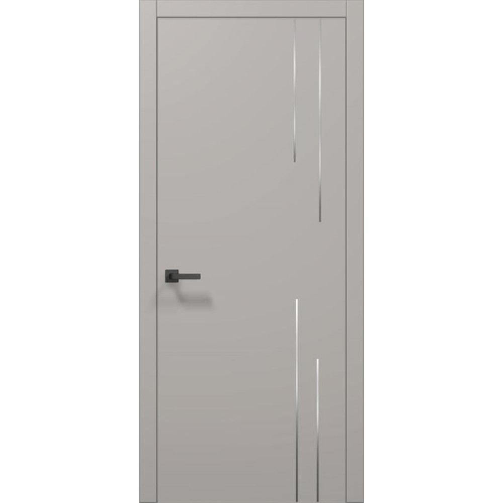 Двері Папа Карло Plato PL-50 з чорною ABC кромкою