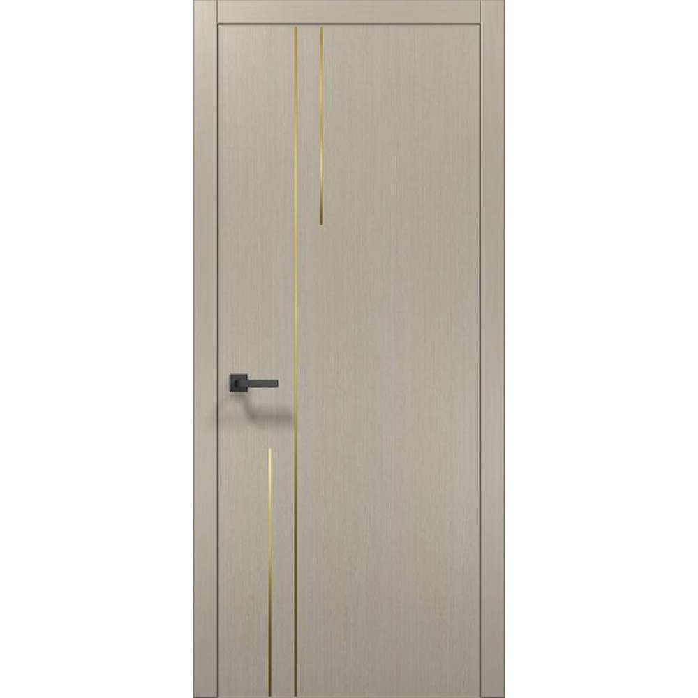 Двері Папа Карло Plato PL-51 з чорною ABC кромкою