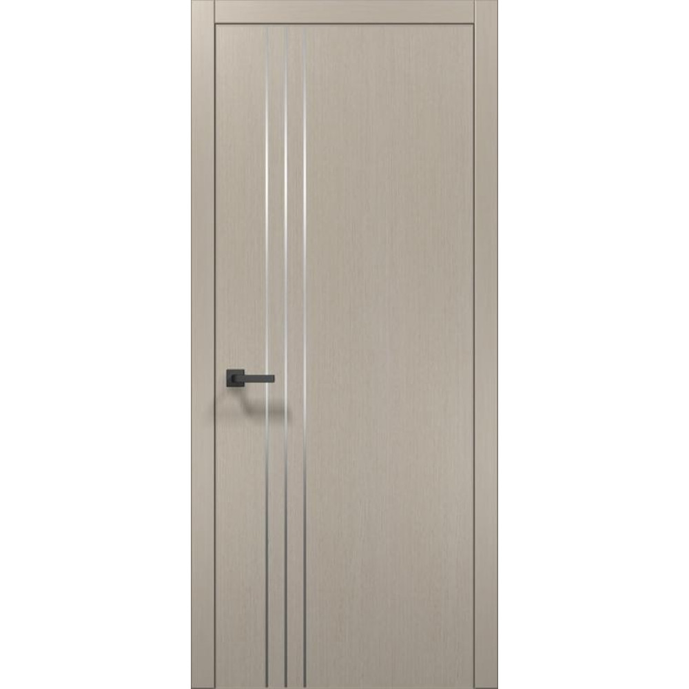 Двері Папа Карло Plato PL-52 з чорною ABC кромкою