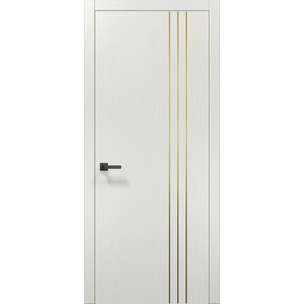 Двері Папа Карло Plato PL-53 з золотою ABC кромкою