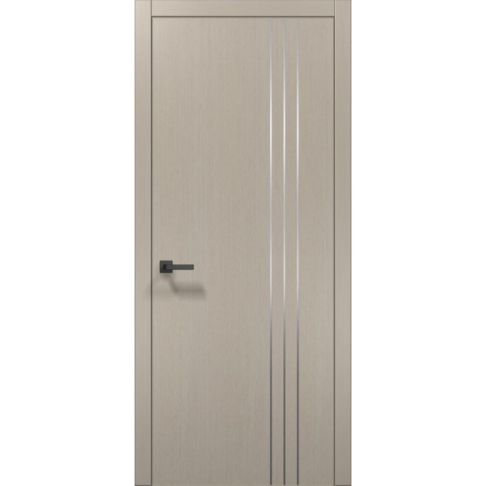 Двері Папа Карло Plato PL-53 з чорною ABC кромкою