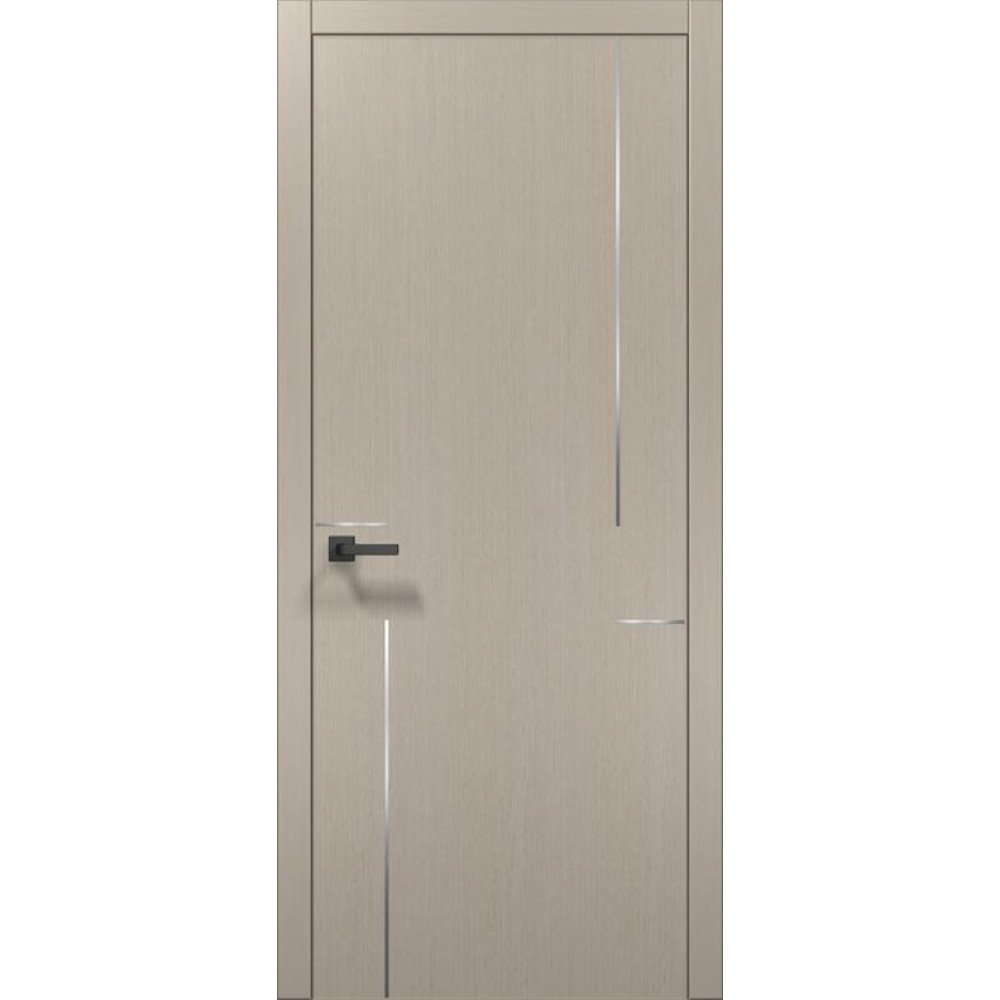 Двері Папа Карло Plato PL-55 з чорною ABC кромкою
