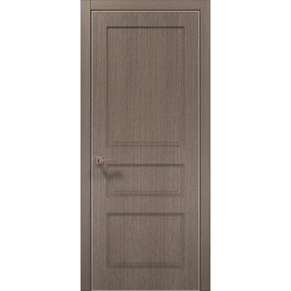 Двері Папа Карло Style ST-03 С, кромка алюміній срібло