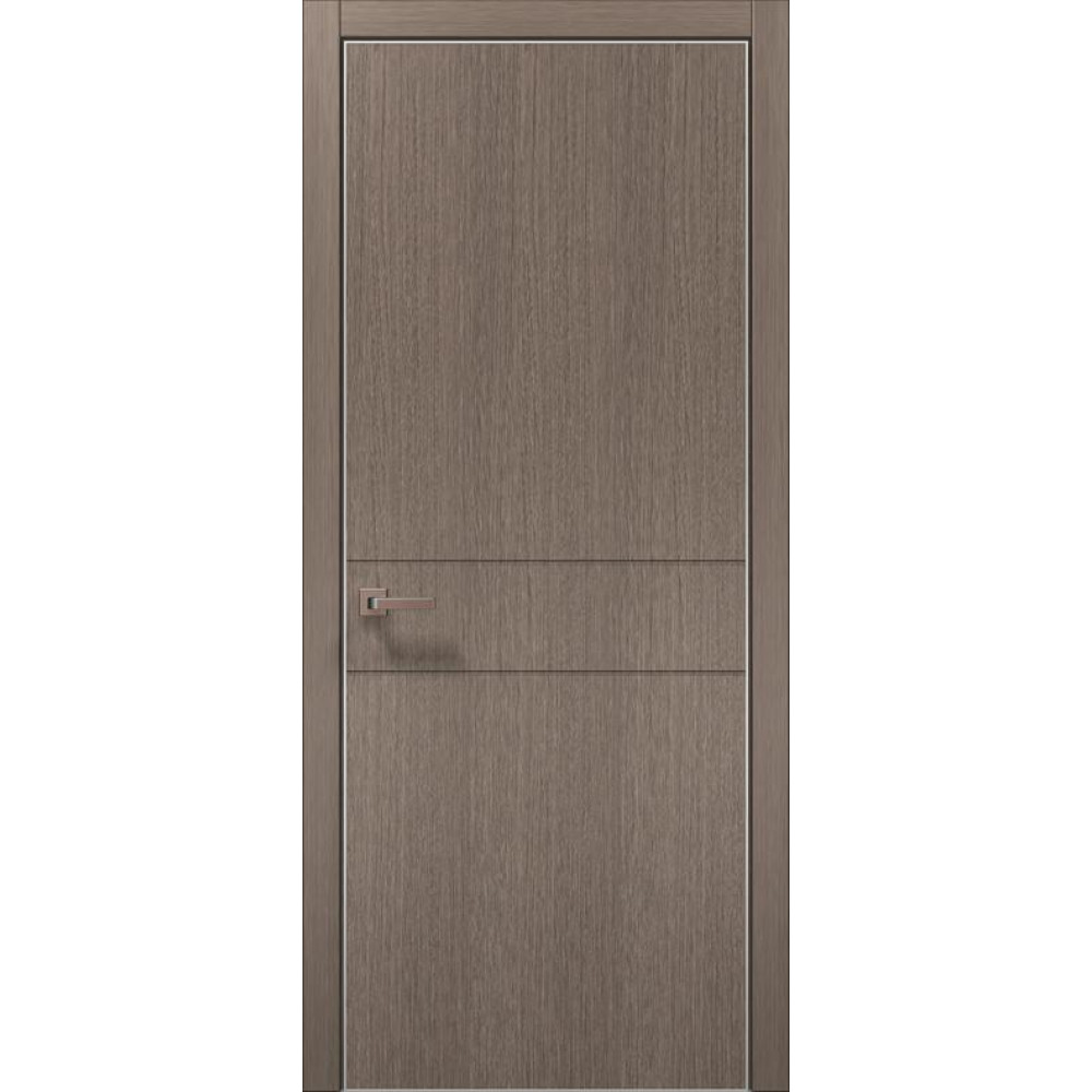 Двері Папа Карло Style ST-07 С, кромка алюміній срібло