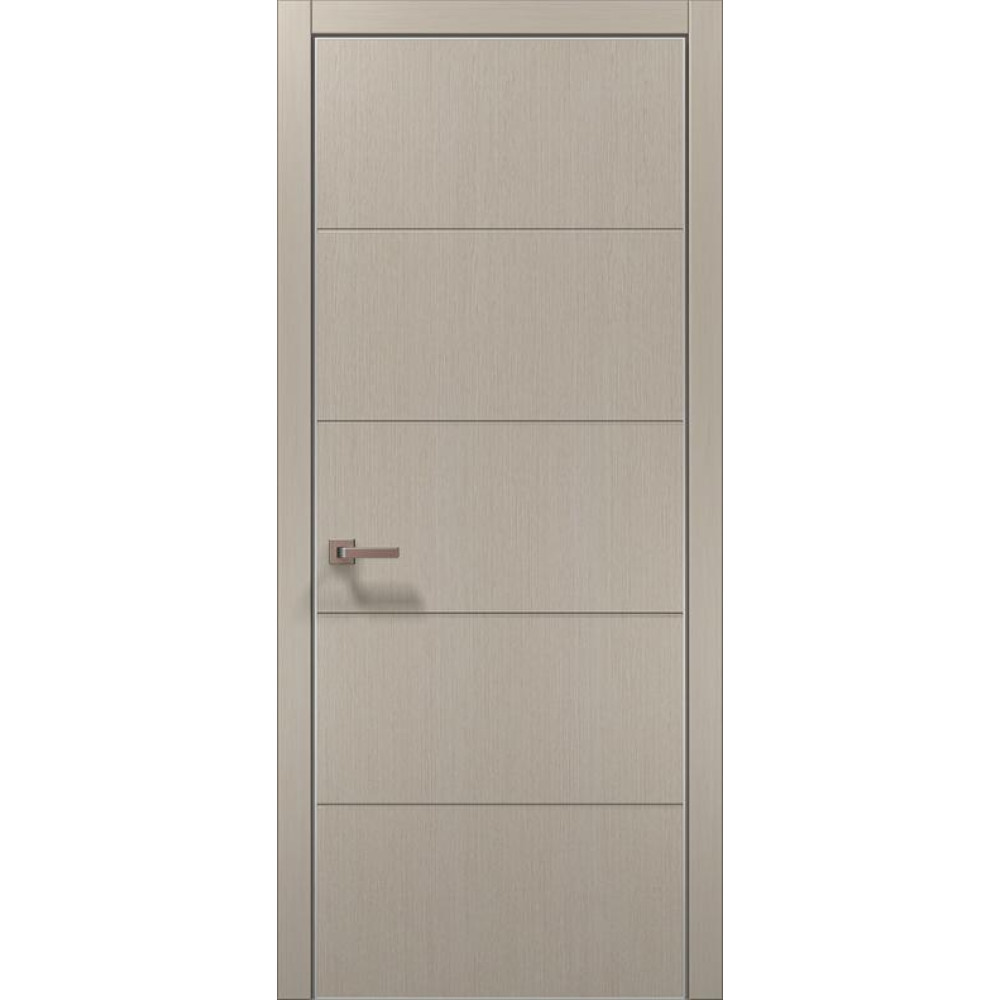 Двері Папа Карло Style ST-09 С, кромка алюміній срібло