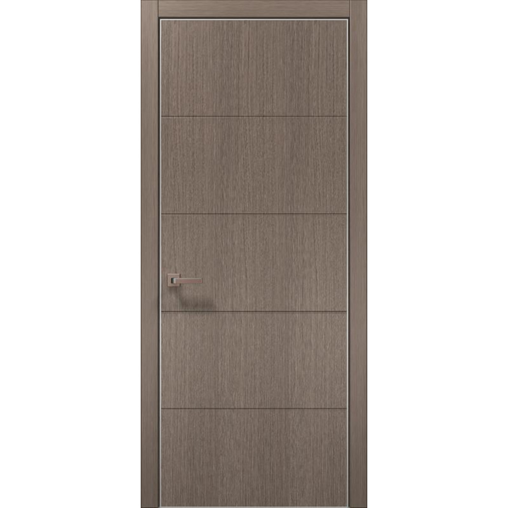 Двері Папа Карло Style ST-09 С, кромка алюміній срібло