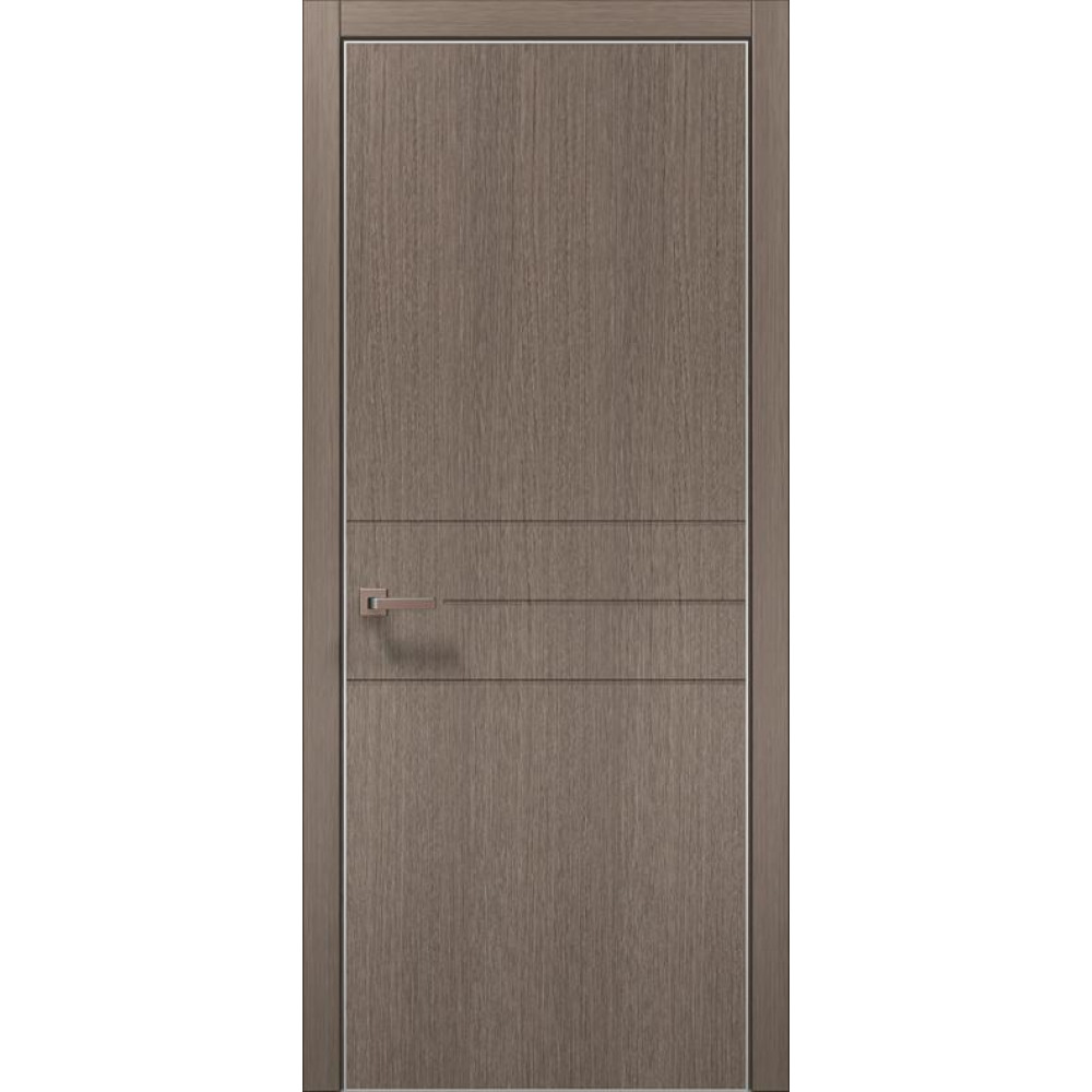 Двері Папа Карло Style ST-14 С, кромка алюміній срібло