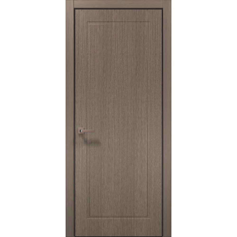 Двері Папа Карло Style ST-21 Ч, кромка алюміній чорний