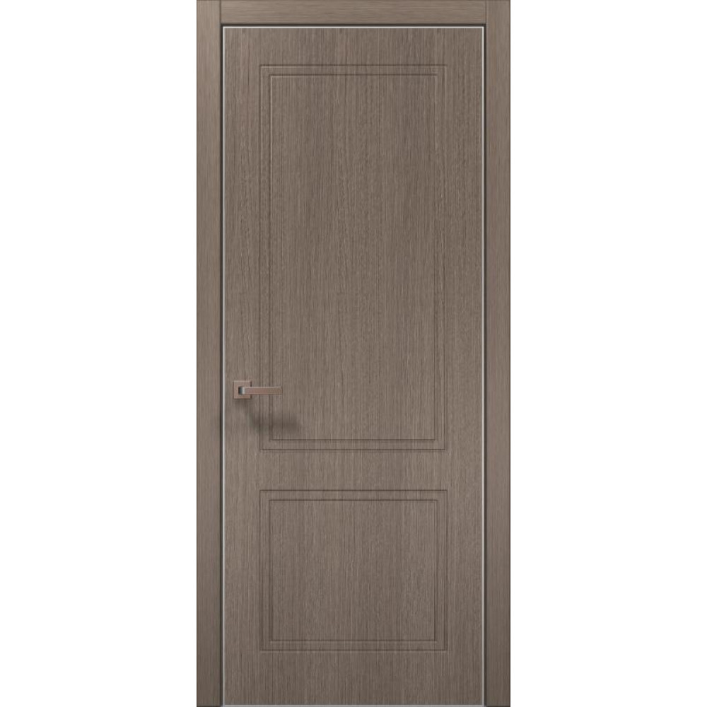 Двері Папа Карло Style ST-26 С, кромка алюміній срібло