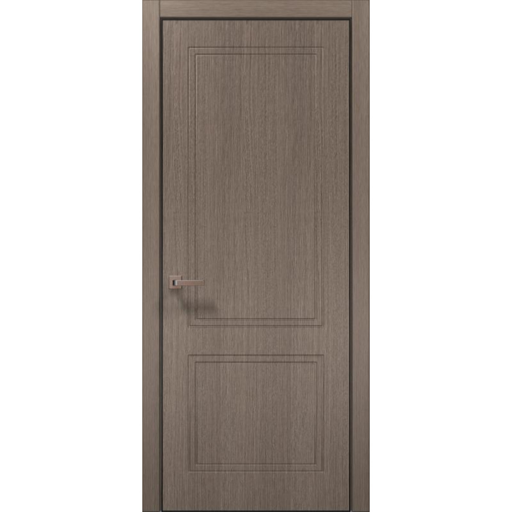 Двері Папа Карло Style ST-26 Ч, кромка алюміній чорний