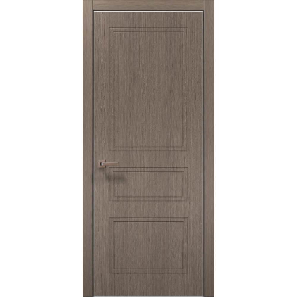 Двері Папа Карло Style ST-27 С, кромка алюміній срібло