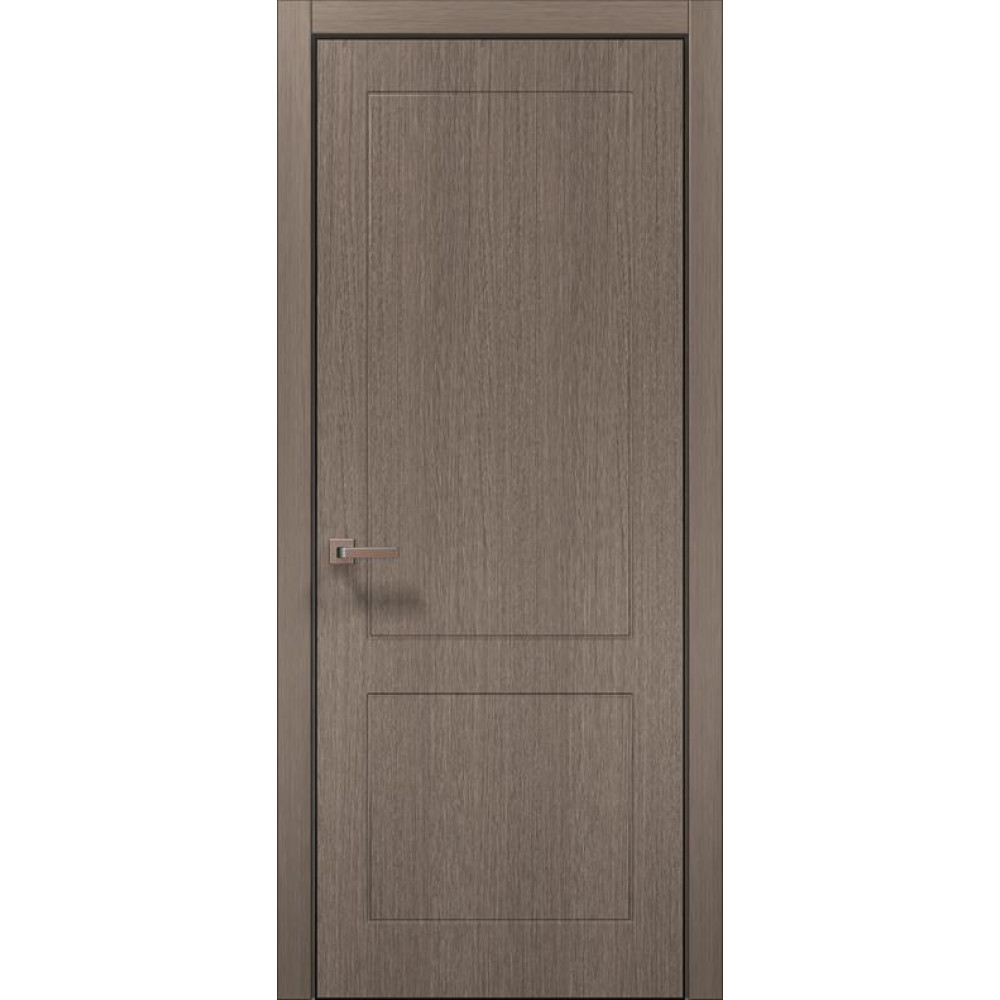 Двері Папа Карло Style ST-30 Ч, кромка алюміній чорний