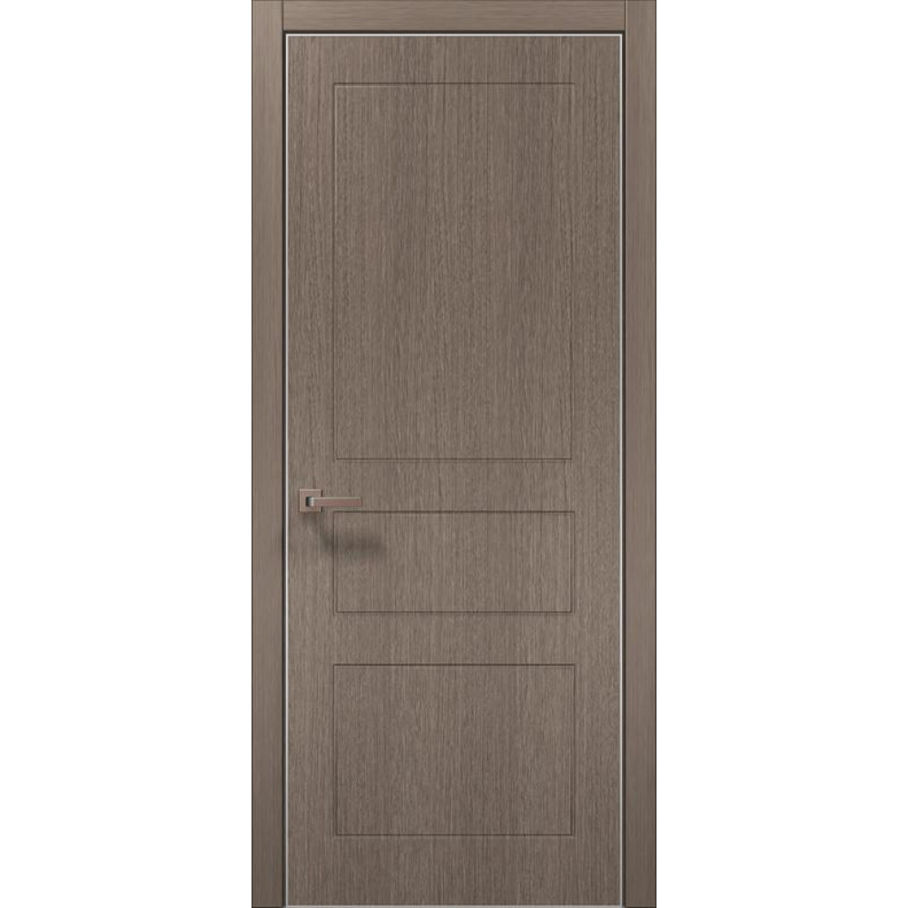 Двері Папа Карло Style ST-31 С, кромка алюміній срібло