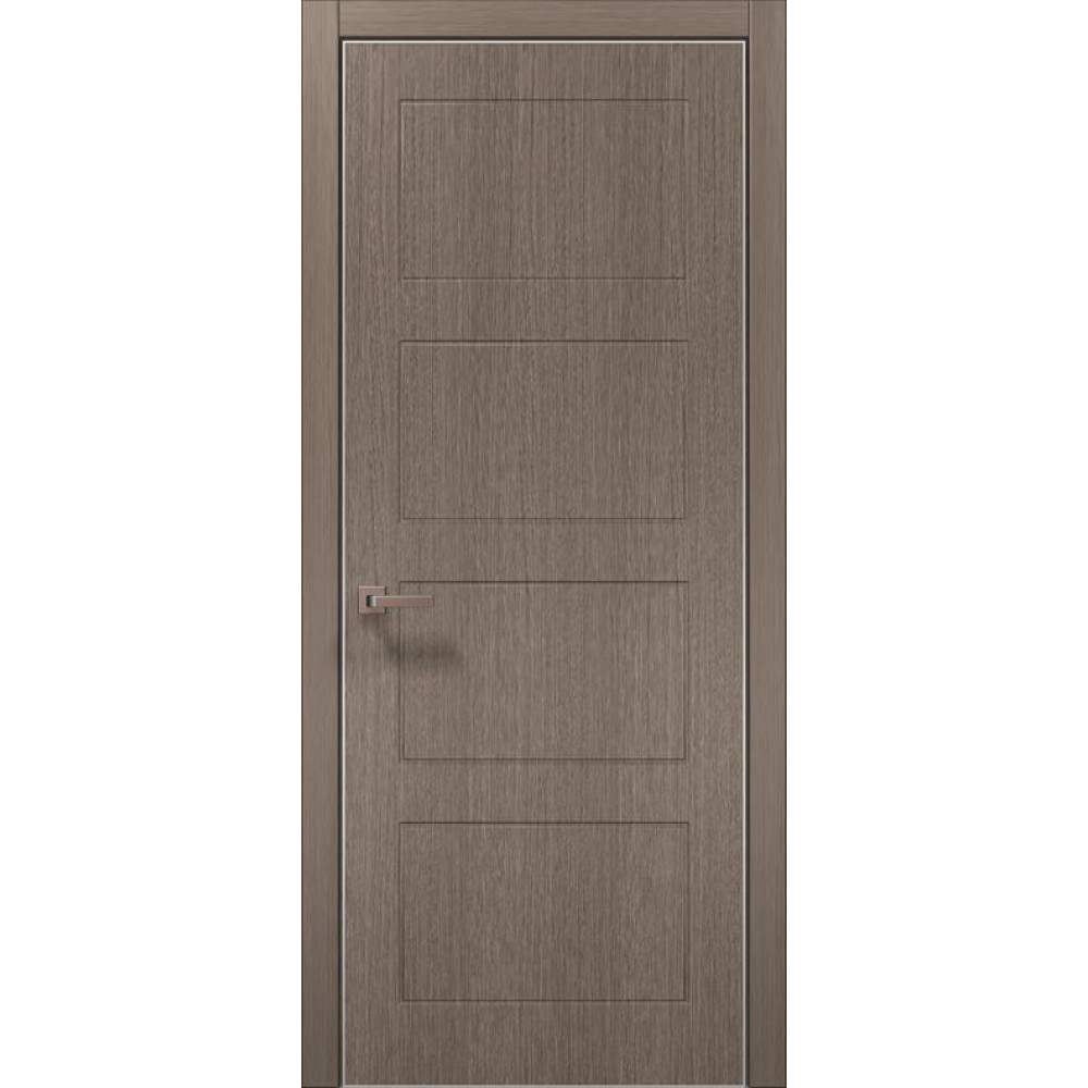 Двері Папа Карло Style ST-32 С, кромка алюміній срібло