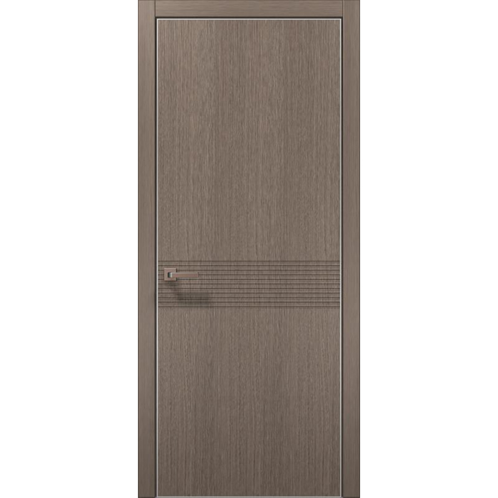 Двері Папа Карло Style ST-33 С, кромка алюміній срібло