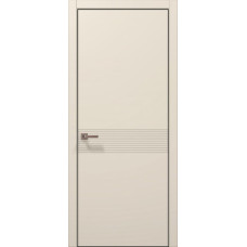 Двері Папа Карло Style ST-33 Ч, кромка алюміній чорний