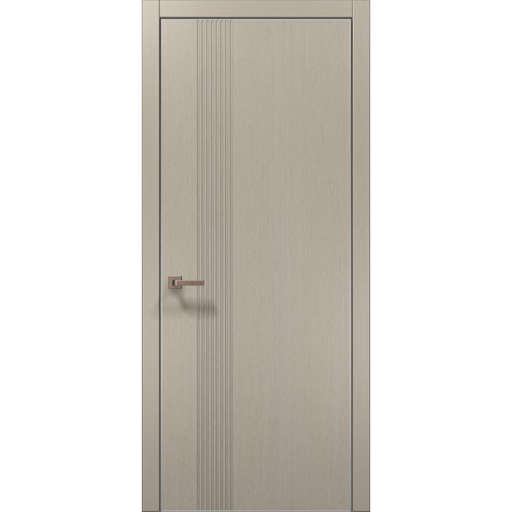 Двері Папа Карло Style ST-34 С, кромка алюміній срібло