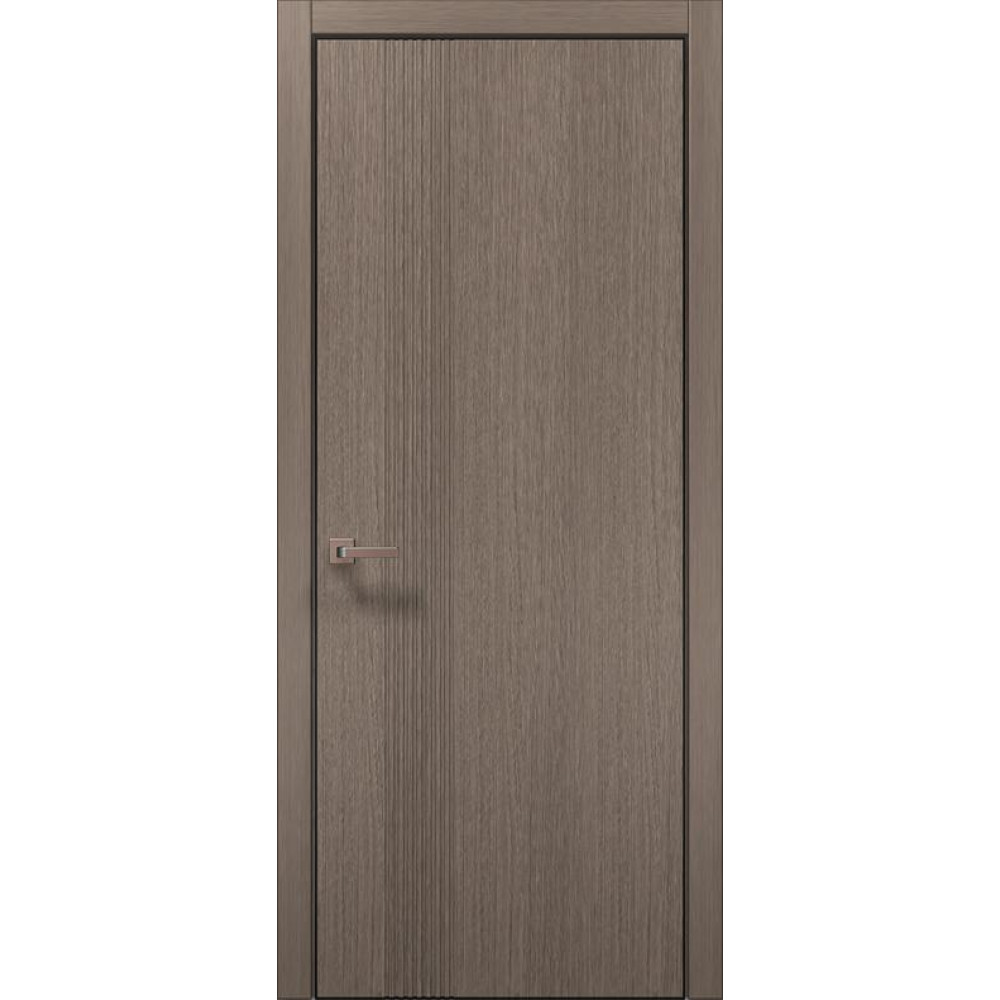 Двері Папа Карло Style ST-34 Ч, кромка алюміній чорний
