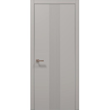 Двері Папа Карло Style ST-35 С, кромка алюміній срібло