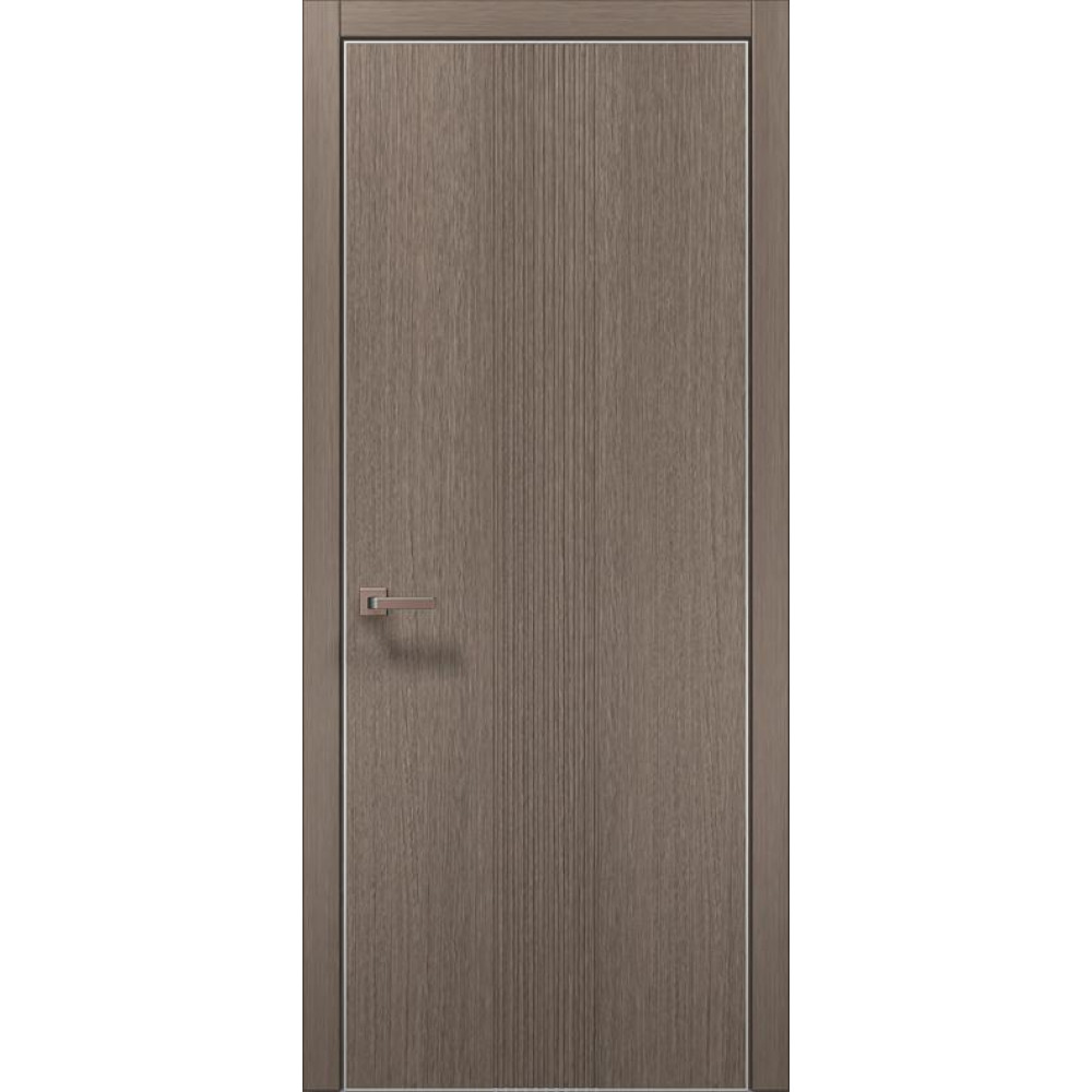Двері Папа Карло Style ST-35 С, кромка алюміній срібло