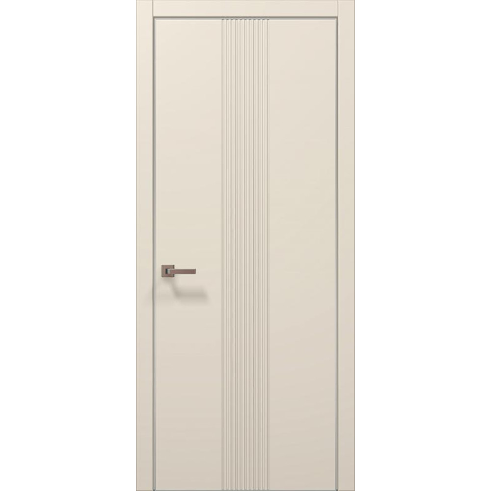 Двері Папа Карло Style ST-35 С, кромка алюміній срібло