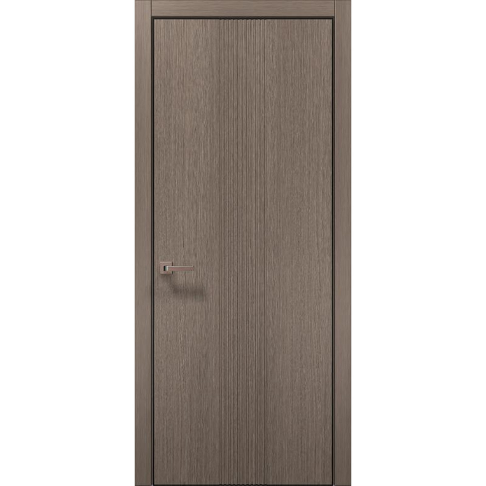 Двері Папа Карло Style ST-35 Ч, кромка алюміній чорний