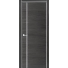 Міжкімнатні шпоновані двері Dooris Alu Graffiti A04 Wood, категорія 2