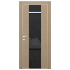 Міжкімнатні шпоновані двері Dooris Glass Wood GW07, категорія ІІ