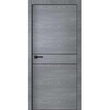 Двері шпоновані TERMINUS Solid 814 Inside, ТАП сірий
